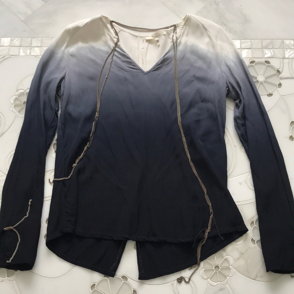 Maje long sleeve blouse